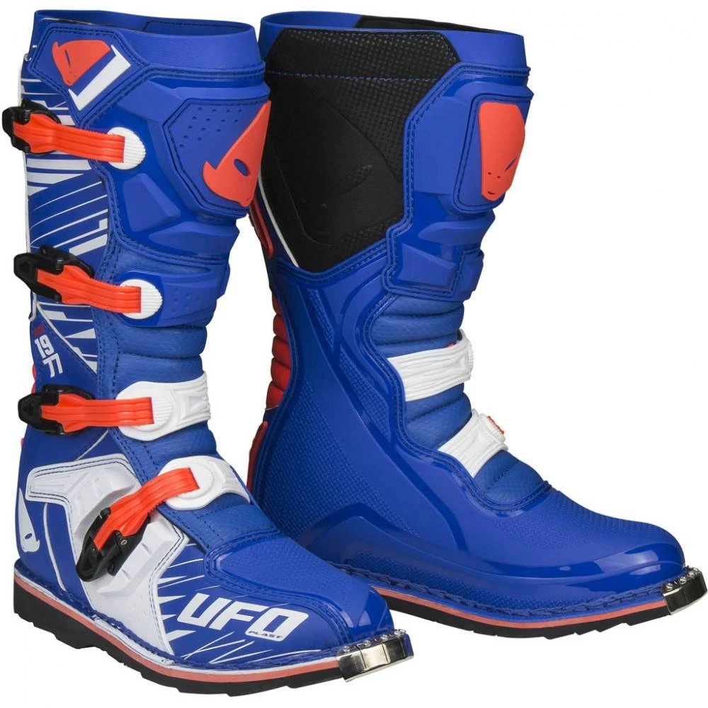 UFO Obsidian Red White Blue Motocross Boots 4 UFO Obsidian Red White Blue Motocross Boots - Image 2