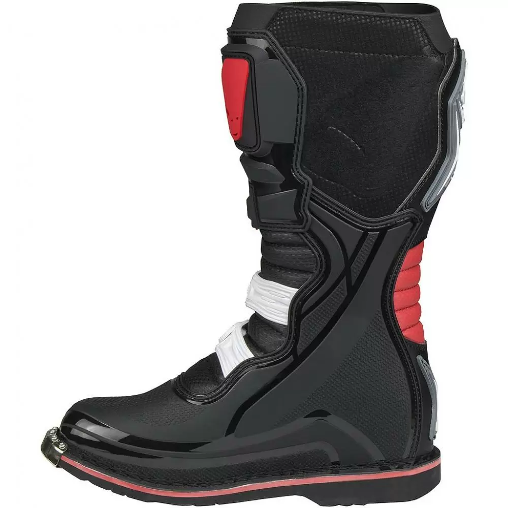 UFO Obsidian Black Red Motocross Boots 5 UFO Obsidian Black Red Motocross Boots - Image 3