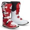 UFO Obsidian Red White Motocross Boots
