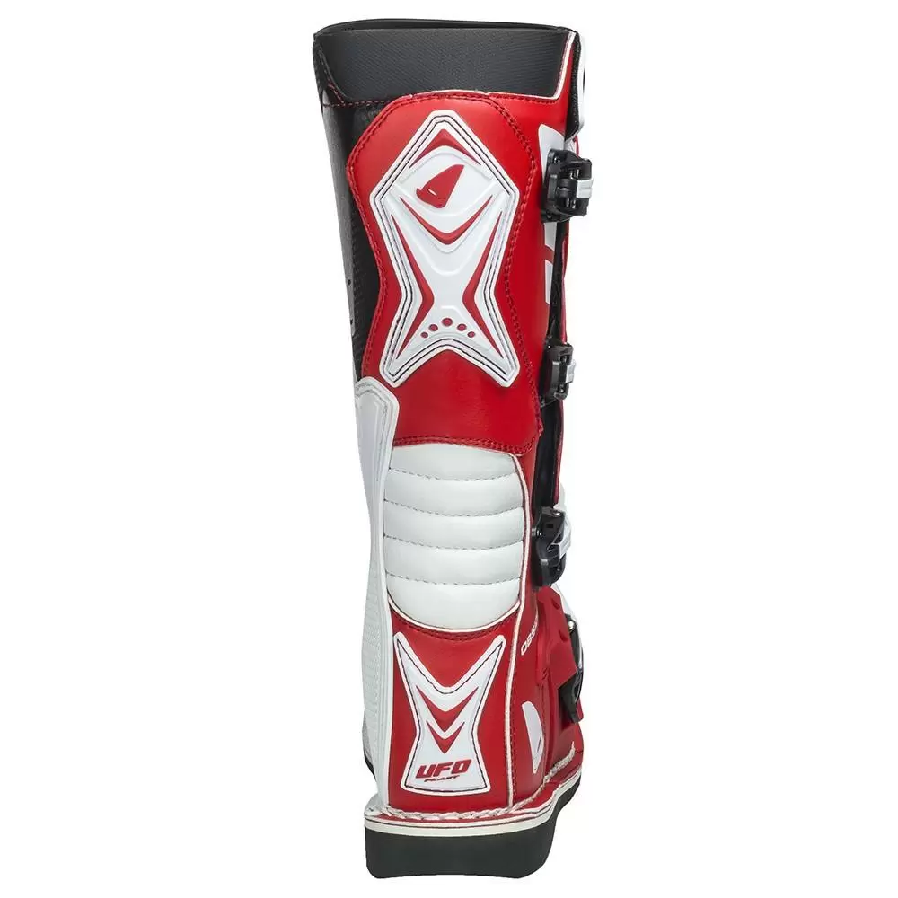 UFO Obsidian Red White Motocross Boots 12 UFO Obsidian Red White Motocross Boots - Image 10
