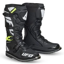 UFO Obsidian Motocross Boots - Black -Motorcycle clothing bo006k 001 1 7