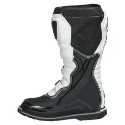 UFO Obsidian White Neon Yellow Motocross Boots -Motorcycle clothing bo006w 004 jpg