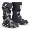 UFO Kids Typhoon Motocross Boots - Black Grey -Motorcycle clothing bo008k 001 1 3