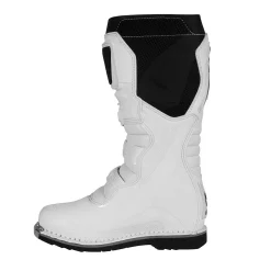 UFO Obsidian White Motocross Boots -Motorcycle clothing bo009w 05 jpg