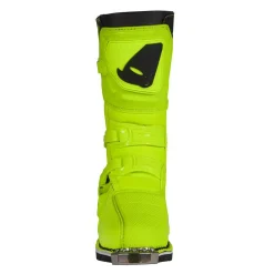 UFO Kids Typhoon Neon Yellow Motocross Boots -Motorcycle clothing bo011 dflu 05 jpg