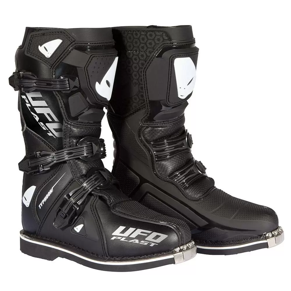 UFO Kids Typhoon Black Motocross Boots 4 UFO Kids Typhoon Black Motocross Boots - Image 2