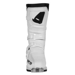UFO Kids Typhoon White Motocross Boots -Motorcycle clothing bo011w 05 jpg