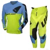 UFO Division Neon Yellow Motocross Kit Combo -Motorcycle clothing divkcdflu 4 jpg
