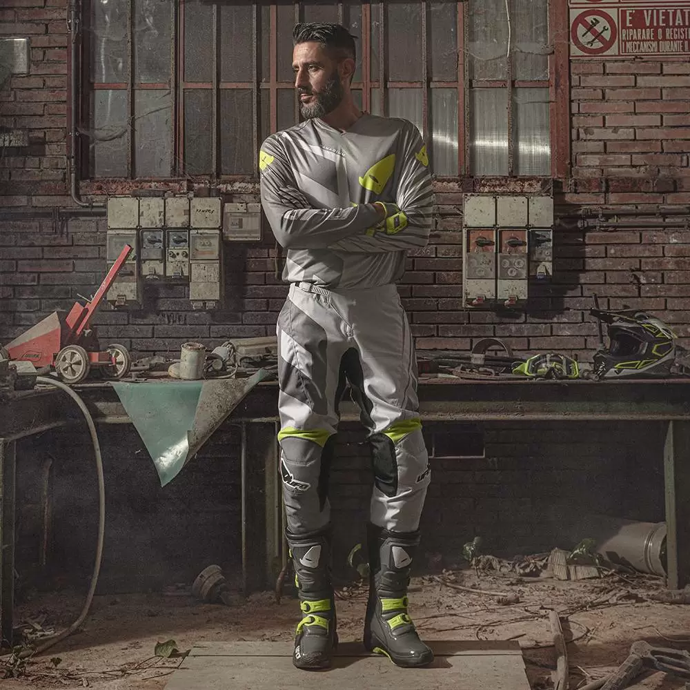 UFO Vanadium Grey Neon Yellow Motocross Kit Combo 6 UFO Vanadium Grey Neon Yellow Motocross Kit Combo - Image 4