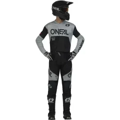 O'Neal Element Racewear V23 Pants Black / Grey -Motorcycle clothing e022 1034 03 jpg
