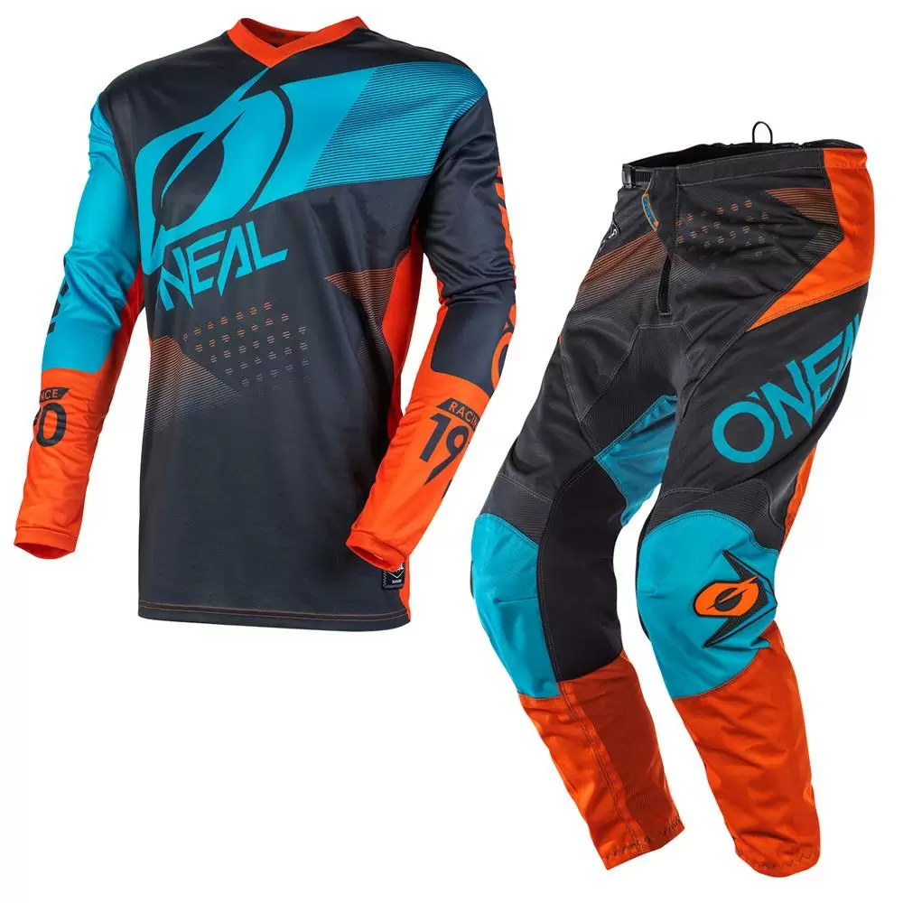 O'Neal Element Factor Kit Combo Grey / Orange / Blue 4 O'Neal Element Factor Kit Combo Grey / Orange / Blue - Image 2