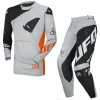 UFO Frequency Slim Black Grey Neon Orange Motocross Kit Combo -Motorcycle clothing frequency kit 10 jpg