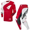 UFO Frequency Slim Neon Red White Motocross Kit Combo -Motorcycle clothing frequency kit 11 jpg