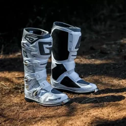 Gaerne SG12 Motocross Boots - White -Motorcycle clothing gaerne sg12 motocross boots lifestyle shot jpg