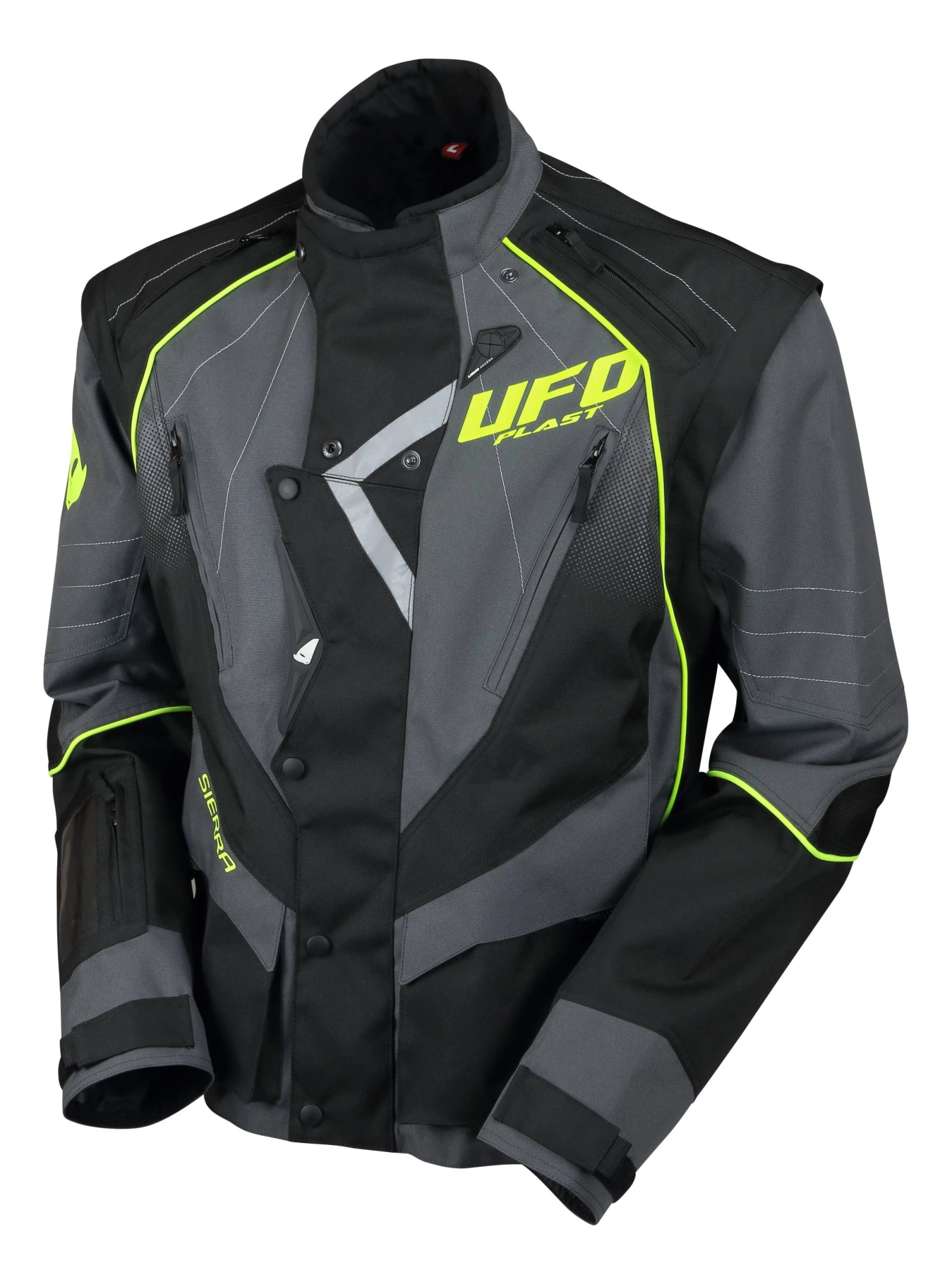 UFO Sierra Enduro Jacket - Grey Black 3 UFO Sierra Enduro Jacket - Grey Black