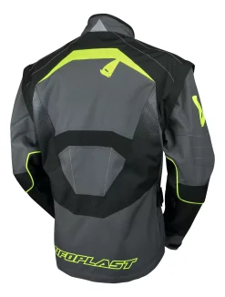 UFO Sierra Enduro Jacket - Grey Black 13 UFO Sierra Enduro Jacket - Grey Black -Motorcycle clothing gc04439 d back jpg