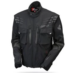 UFO Taiga Enduro Jacket - Black 12 UFO Taiga Enduro Jacket - Black -Motorcycle clothing gc04454k 3