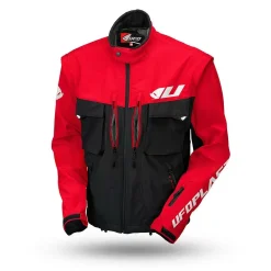 UFO Taiga Enduro Jacket - Black Red -Motorcycle clothing gc04520b 02 jpg