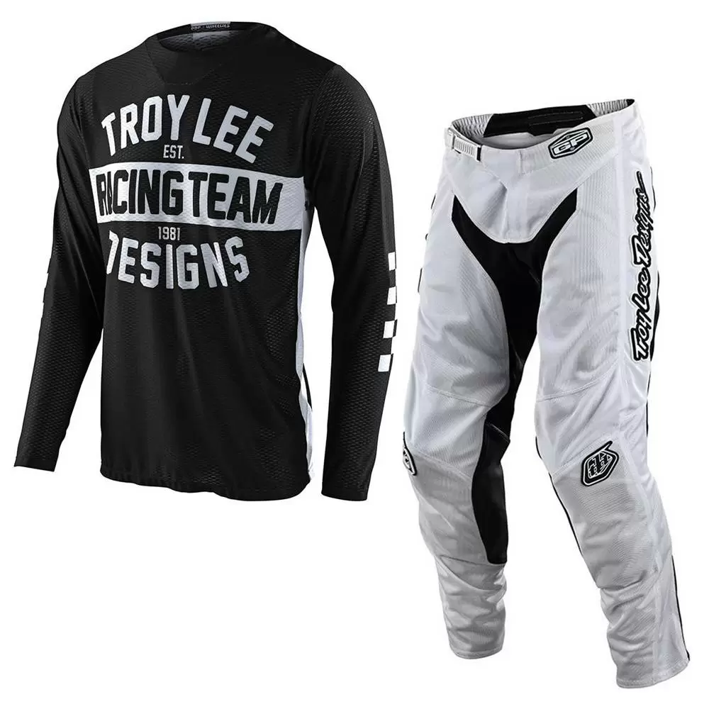 Troy Lee Designs GP Air Team 81 Black Motocross Kit Combo 3 Troy Lee Designs GP Air Team 81 Black Motocross Kit Combo