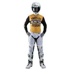 Troy Lee Designs GP Air Team 81 Yellow Black Motocross Kit Combo -Motorcycle clothing gpakct81yb 04 jpg