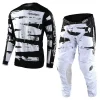 Troy Lee Designs GP Brushed Black White Motocross Kit Combo 2 Troy Lee Designs GP Brushed Black White Motocross Kit Combo -Motorcycle clothing gpkcbbw 01 jpg