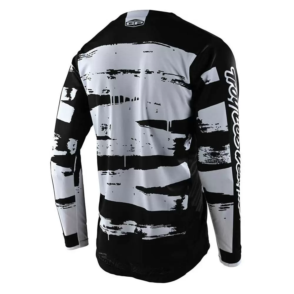 Troy Lee Designs GP Brushed Black White Motocross Kit Combo 4 Troy Lee Designs GP Brushed Black White Motocross Kit Combo - Image 2