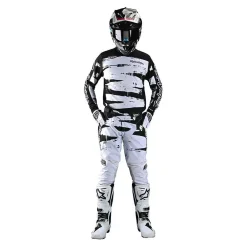 Troy Lee Designs GP Brushed Black White Motocross Kit Combo 11 Troy Lee Designs GP Brushed Black White Motocross Kit Combo -Motorcycle clothing gpkcbbw 04 jpg