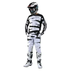 Troy Lee Designs GP Brushed Black White Motocross Kit Combo 12 Troy Lee Designs GP Brushed Black White Motocross Kit Combo -Motorcycle clothing gpkcbbw 05 jpg