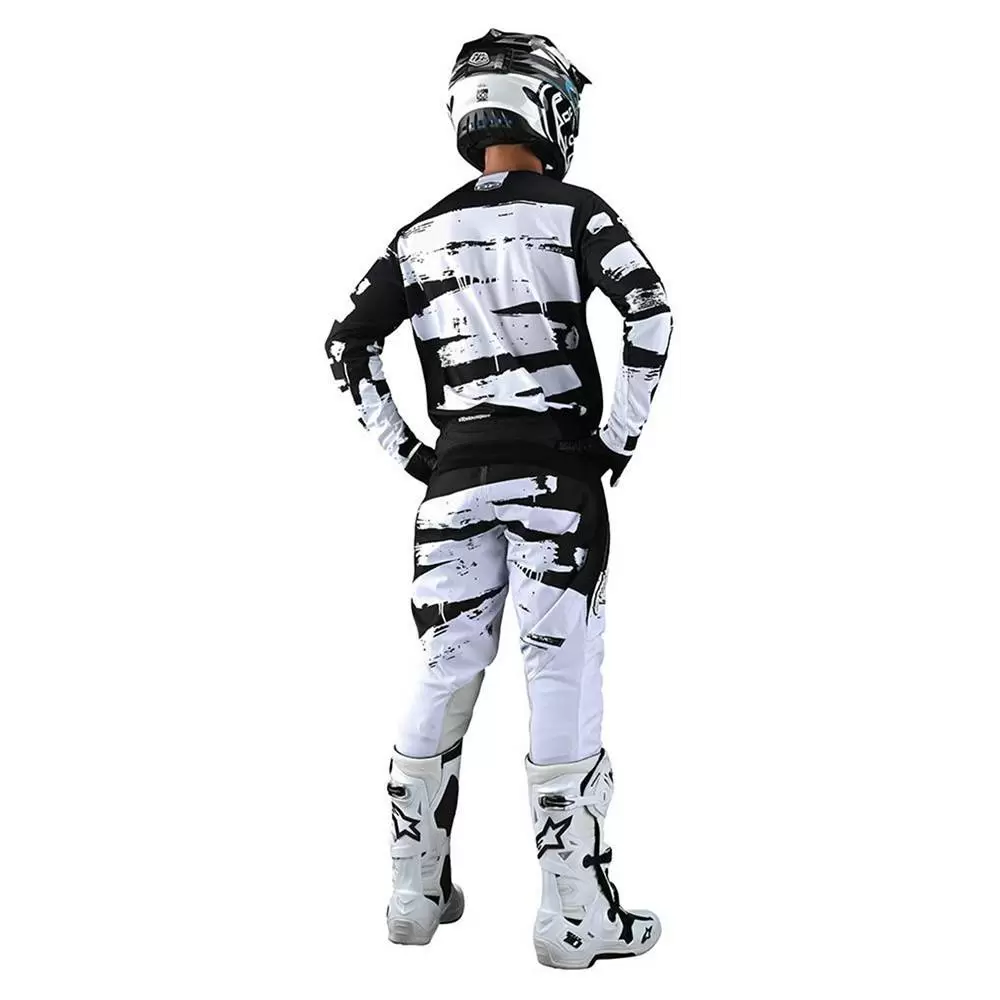 Troy Lee Designs GP Brushed Black White Motocross Kit Combo 8 Troy Lee Designs GP Brushed Black White Motocross Kit Combo - Image 6