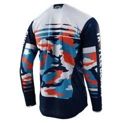 Troy Lee Designs GP Formula Camo Navy Orange Motocross Kit Combo -Motorcycle clothing gpkcfcno 02 jpg