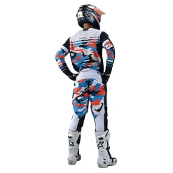 Troy Lee Designs GP Formula Camo Navy Orange Motocross Kit Combo -Motorcycle clothing gpkcfcno 06 jpg