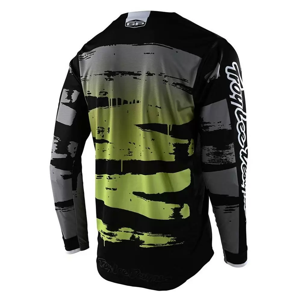 Troy Lee Designs Kids GP Brushed Black Glo Green Motocross Kit Combo 4 Troy Lee Designs Kids GP Brushed Black Glo Green Motocross Kit Combo - Image 2