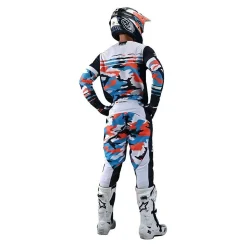 Troy Lee Designs Kids GP Formula Camo Navy Orange Motocross Kit Combo -Motorcycle clothing gpkkcfcno 06 jpg