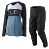 Troy Lee Designs GP Icon Smokey Blue Women's Motocross Kit Combo -Motorcycle clothing gpwkcib 01 jpg