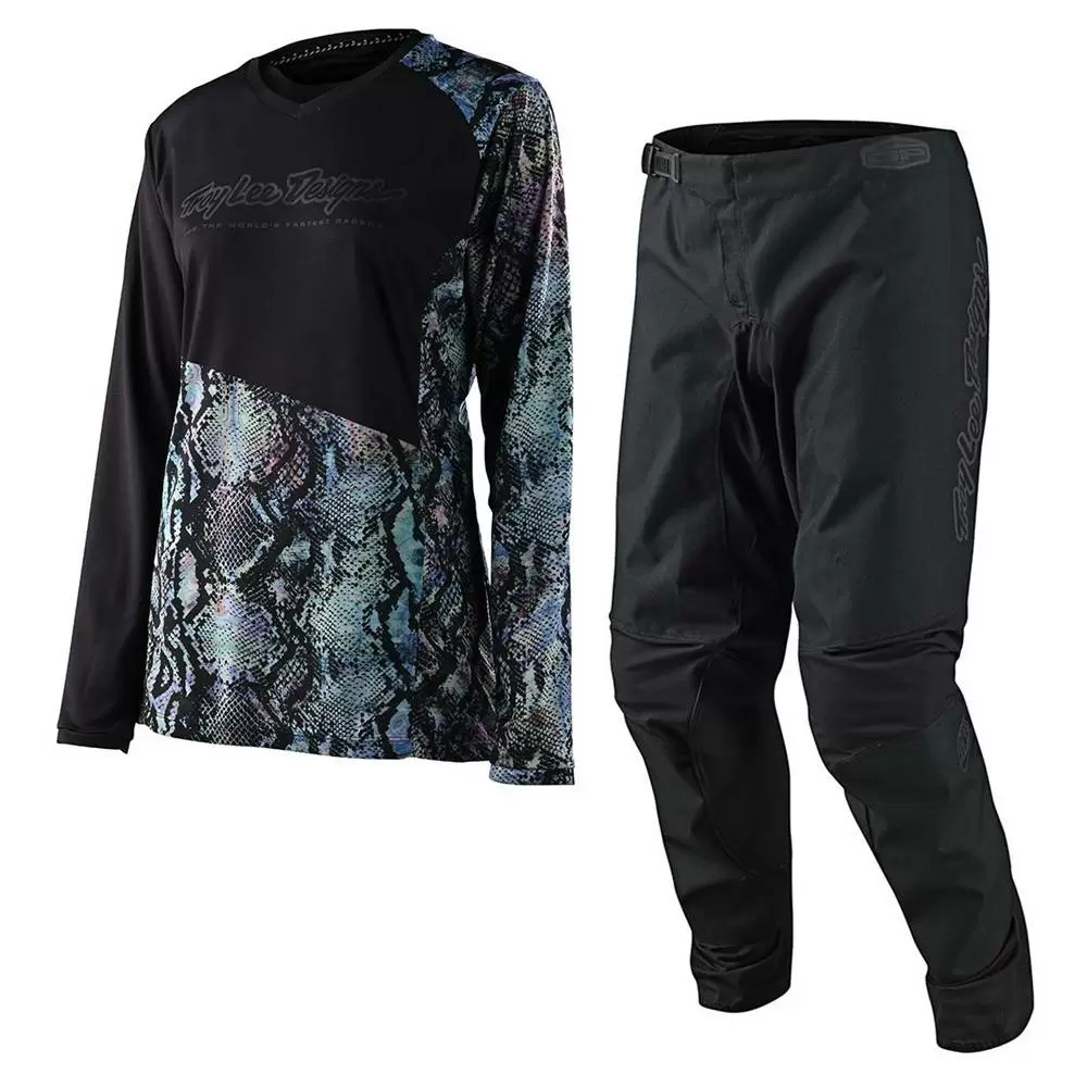 Troy Lee Designs GP Snake Multi Women's Motocross Kit Combo 3 Troy Lee Designs GP Snake Multi Women's Motocross Kit Combo