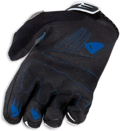 UFO Trace Black Yellow Motocross Gloves -Motorcycle clothing gu04405 palm 2 jpg