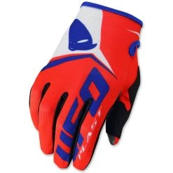 UFO Vanguard Motocross Gloves - Red White Blue -Motorcycle clothing gu04410b 1 3