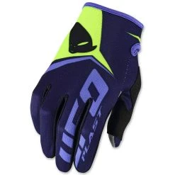 UFO Vanguard Motocross Gloves - Purple Fluo Yellow -Motorcycle clothing gu04410p 1 5