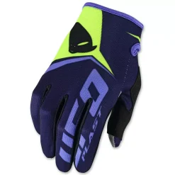 UFO Vanguard Motocross Gloves - Purple Fluo Yellow -Motorcycle clothing gu04410p jpg