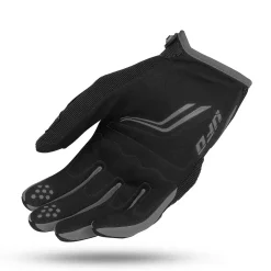 UFO Reason Black Grey Motocross Gloves -Motorcycle clothing gu04420 e 02 3 jpg