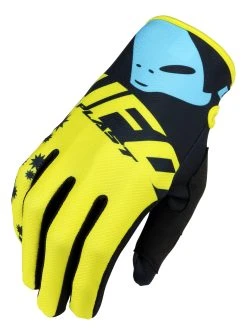 UFO Mizar Yellow Motocross Gloves -Motorcycle clothing gu04431d 14