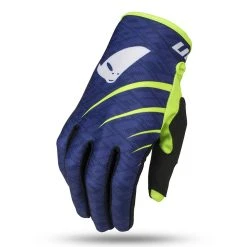 UFO Indium Motocross Gloves - Blue Neon Yellow -Motorcycle clothing gu04475 n 01 5