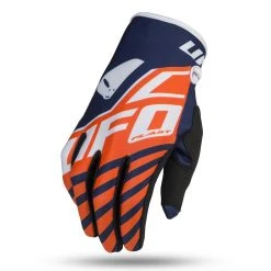 UFO Vanadium Neon Orange Motocross Gloves -Motorcycle clothing gu04476 fflu 01 5