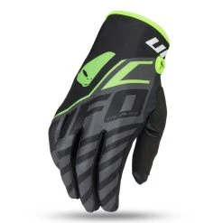 UFO Vanadium Black Neon Green Motocross Gloves -Motorcycle clothing gu04476 k 01 3