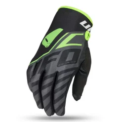 UFO Vanadium Black Neon Green Motocross Gloves -Motorcycle clothing gu04476 k 01 4 jpg