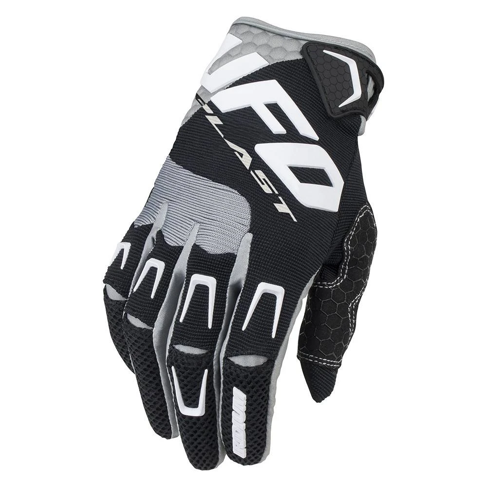 UFO Iridium Black Motocross Gloves 5 UFO Iridium Black Motocross Gloves - Image 3