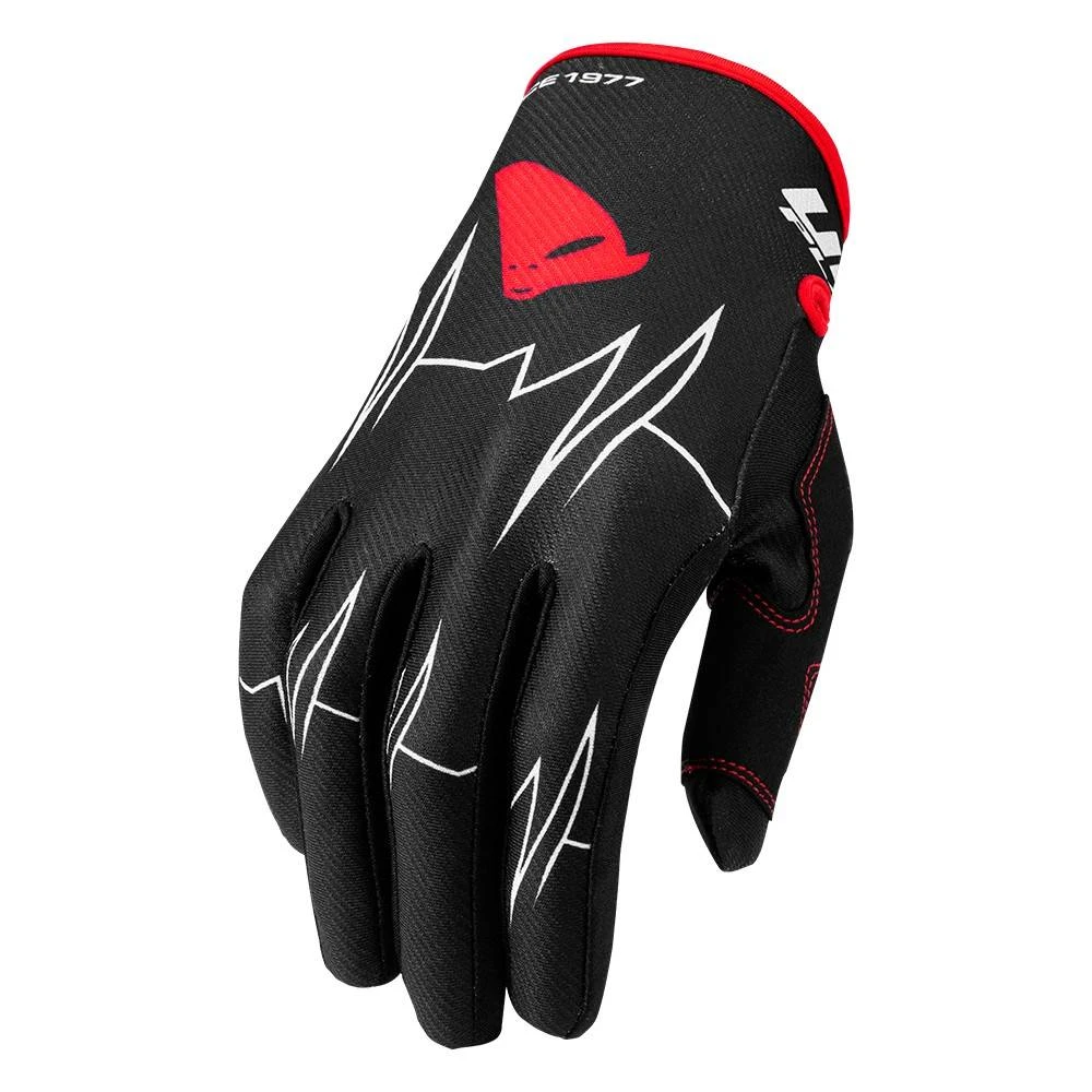 UFO Skill Adrenaline Black Motocross Gloves 6 UFO Skill Adrenaline Black Motocross Gloves - Image 4