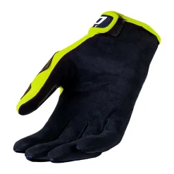 UFO Skill Kimura Blue Yellow Motocross Gloves -Motorcycle clothing gu04499ndflu 02 jpg