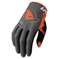 UFO Kids Skill Kimura Grey Orange Motocross Gloves -Motorcycle clothing gu04501ef 01 3