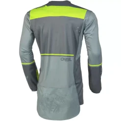 O'Neal Hardwear Flow V.23 Jersey Grey / Neon Yellow -Motorcycle clothing h004 203 02 jpg